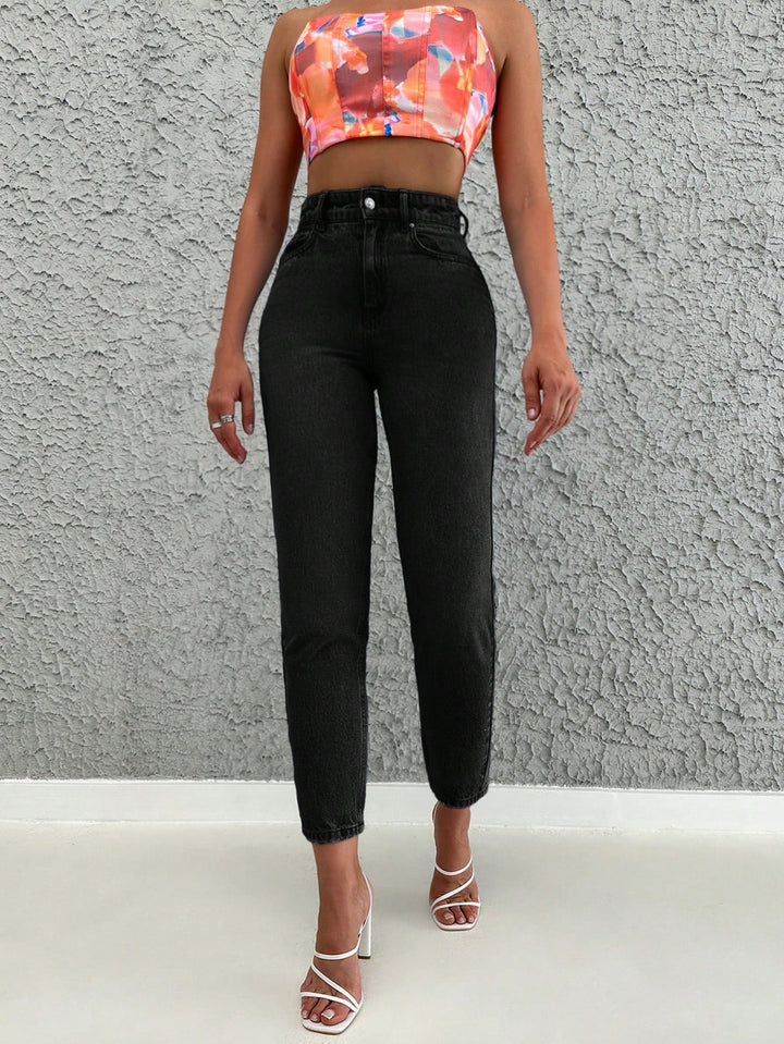 Jeans SHEIN, negru
