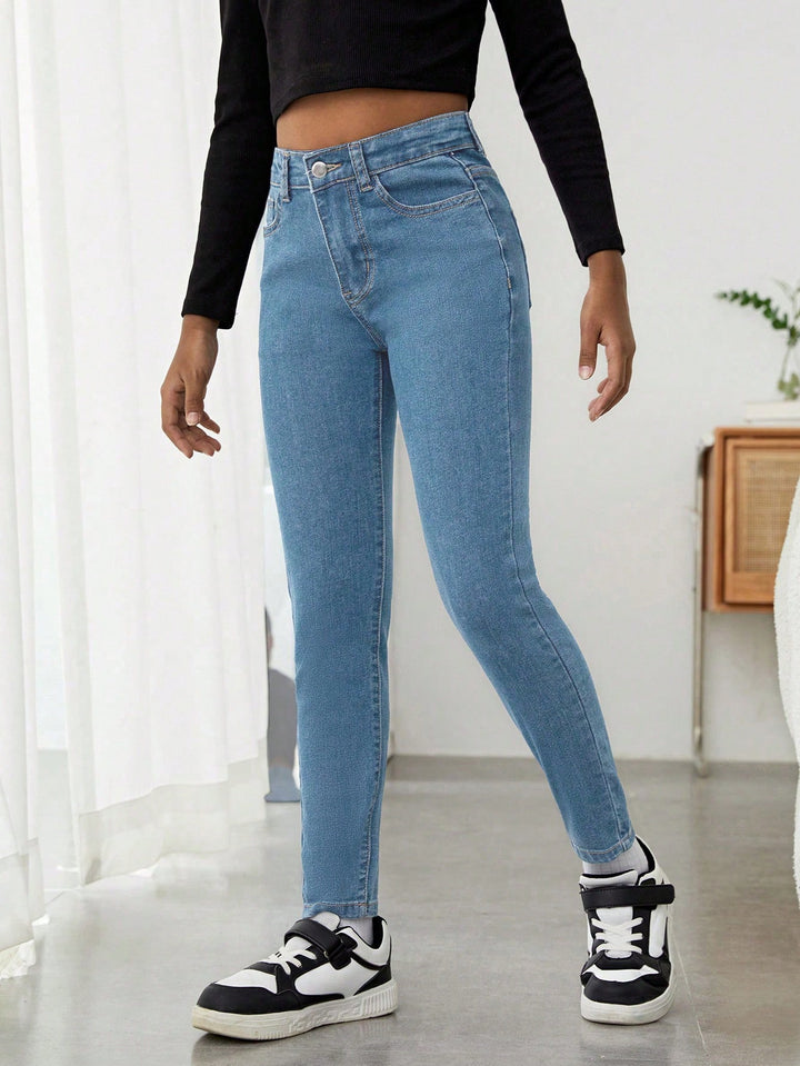 Jeans SHEIN, albastru