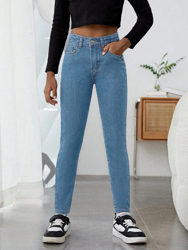 Jeans SHEIN, albastru