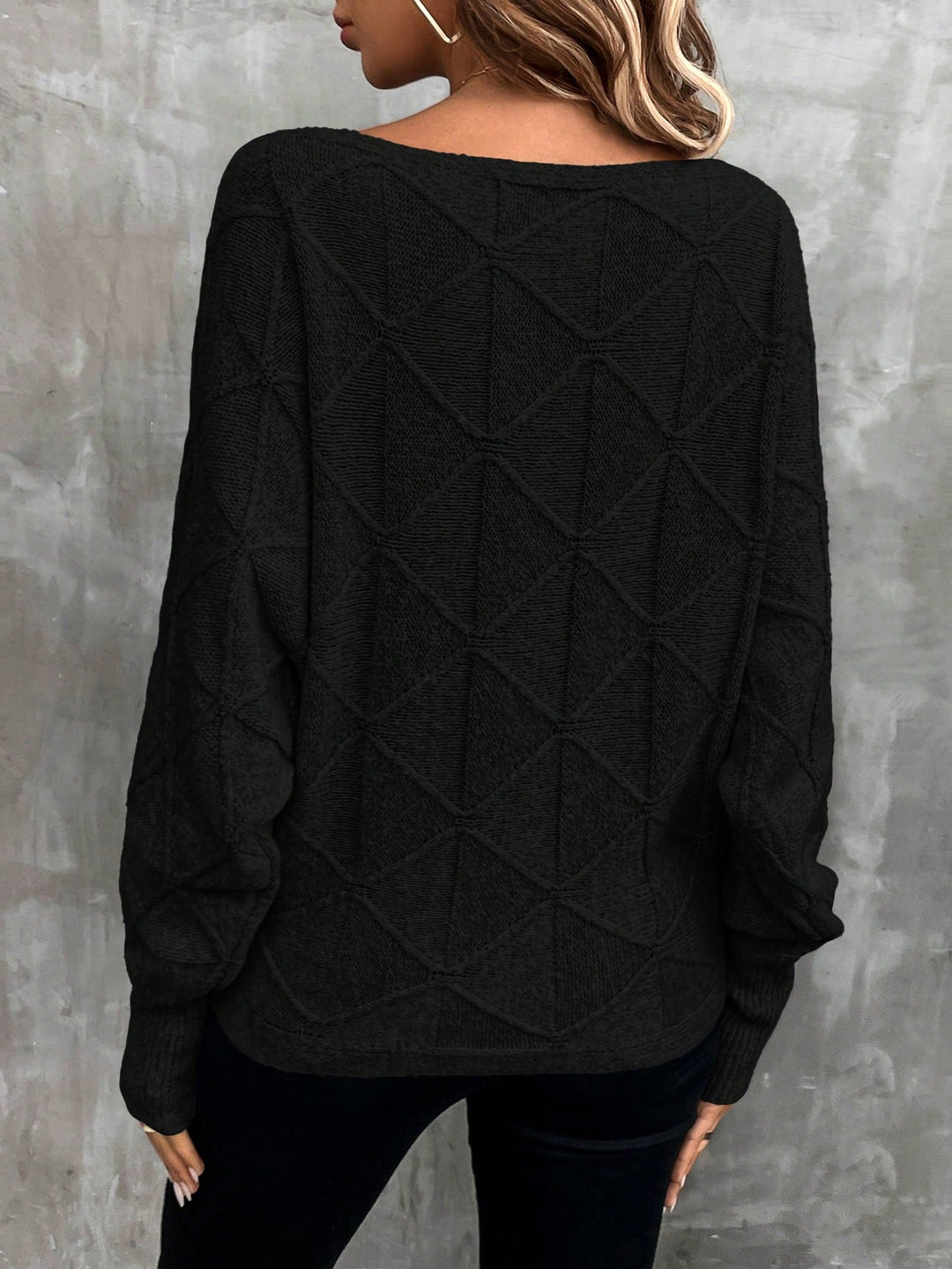Pulover SHEIN, negru