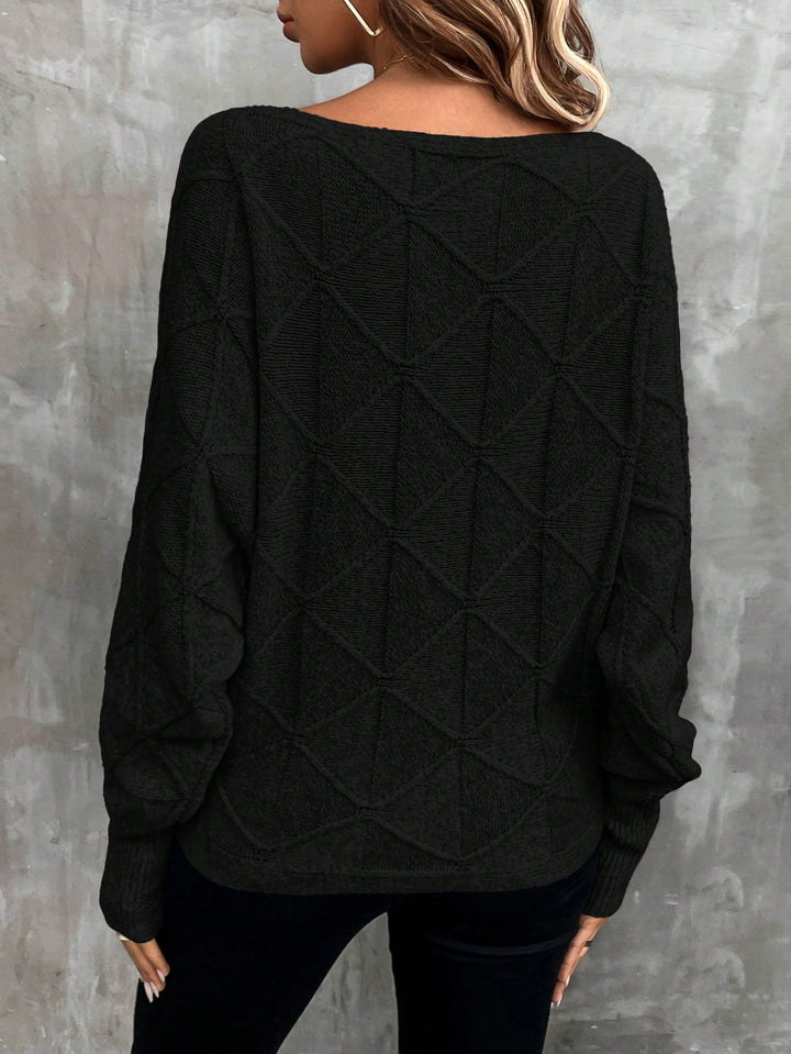Pulover SHEIN, negru