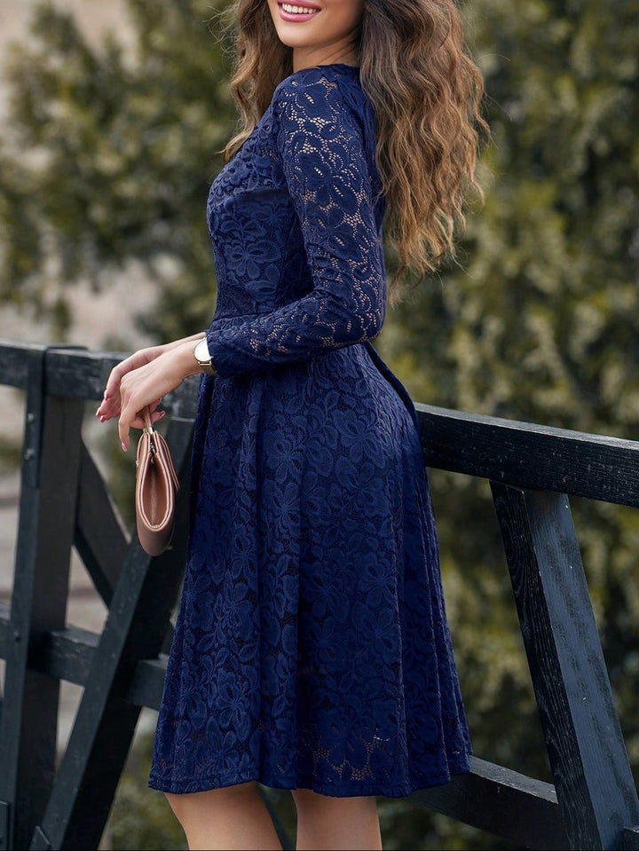 Rochie midi SHEIN, albastru