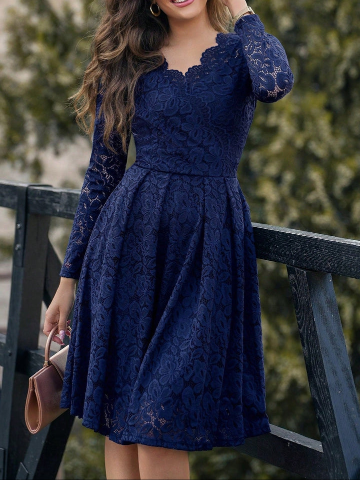 Rochie midi SHEIN, albastru