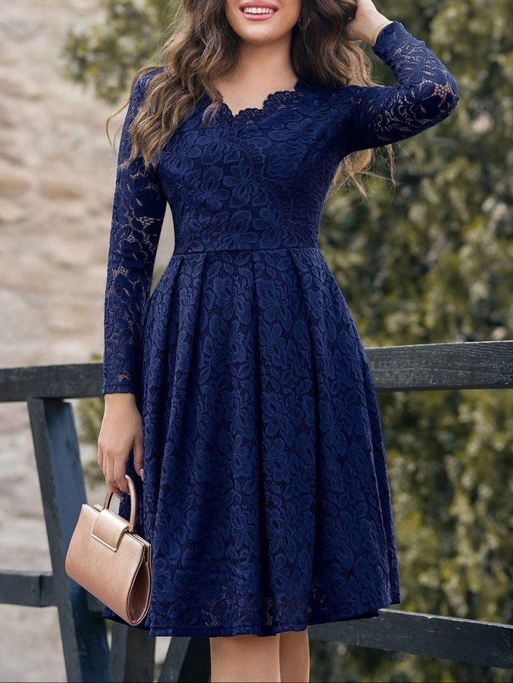 Rochie midi SHEIN, albastru