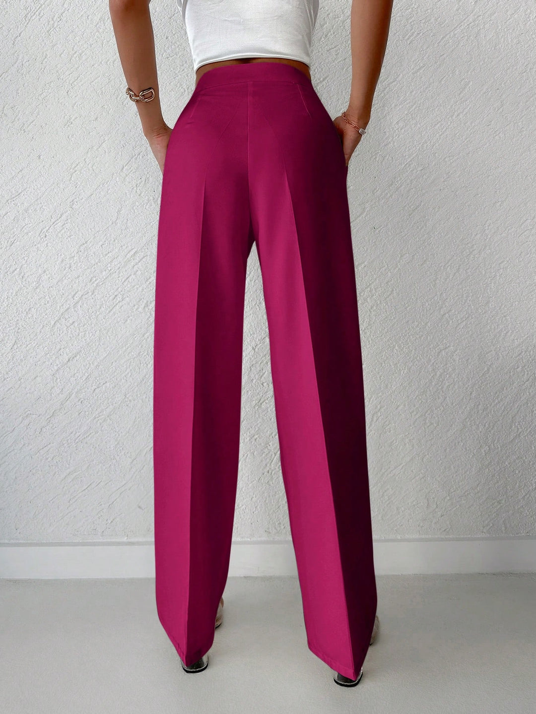 Pantaloni SHEIN, mov