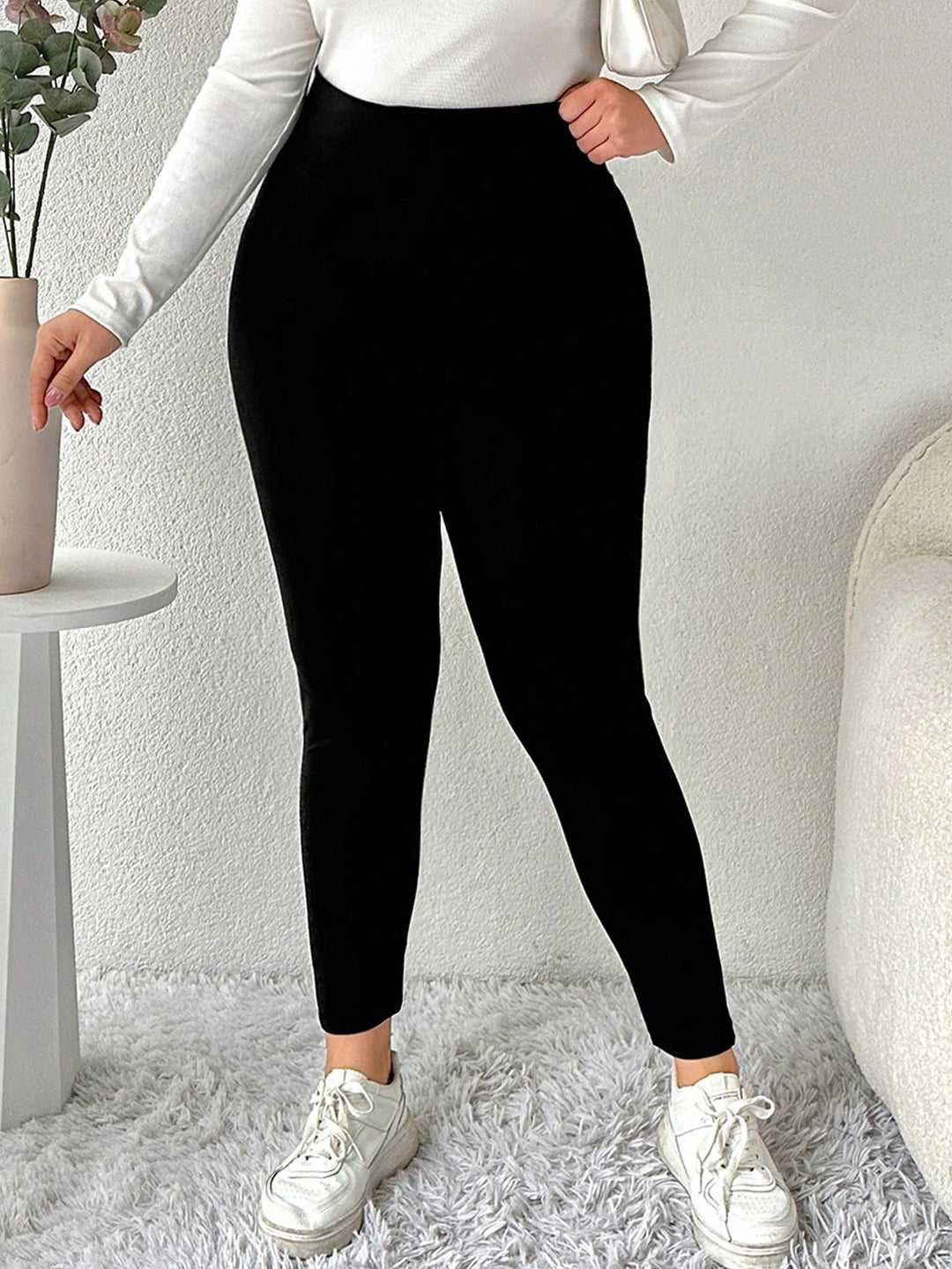 SHEIN leggings, fekete