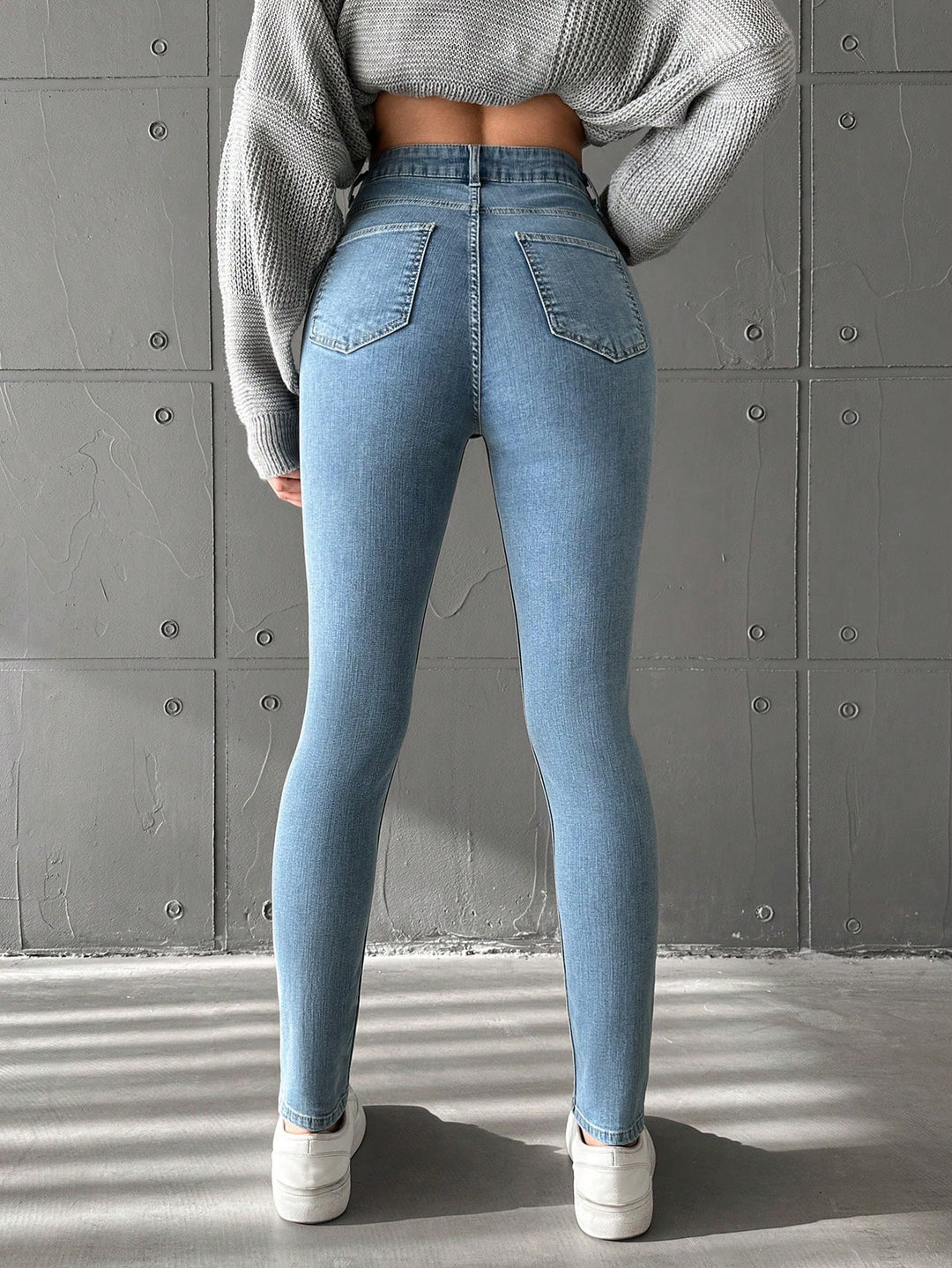 Jeans SHEIN, albastru