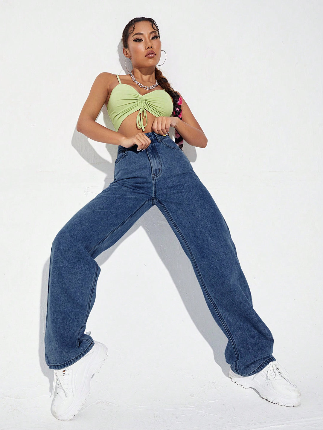 Jeans SHEIN, albastru