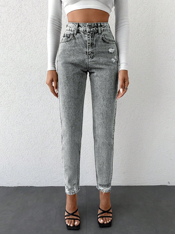 Jeans SHEIN, gri
