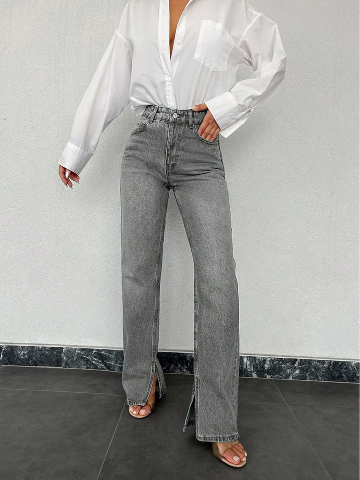 Jeans SHEIN, gri
