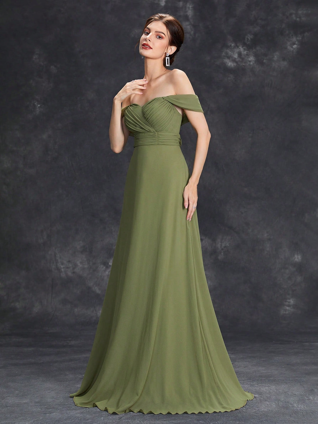Rochie SHEIN, kaki