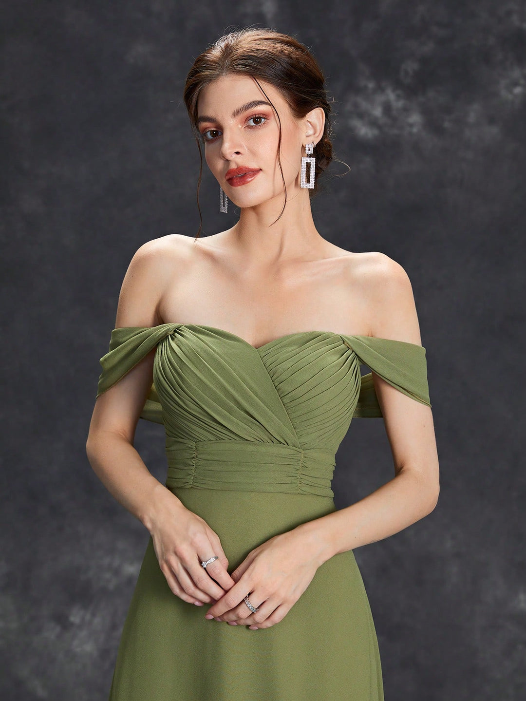 Rochie SHEIN, kaki