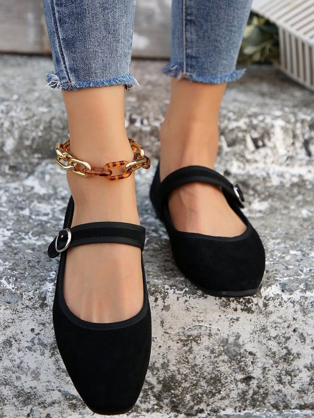 Balerini SHEIN, negru