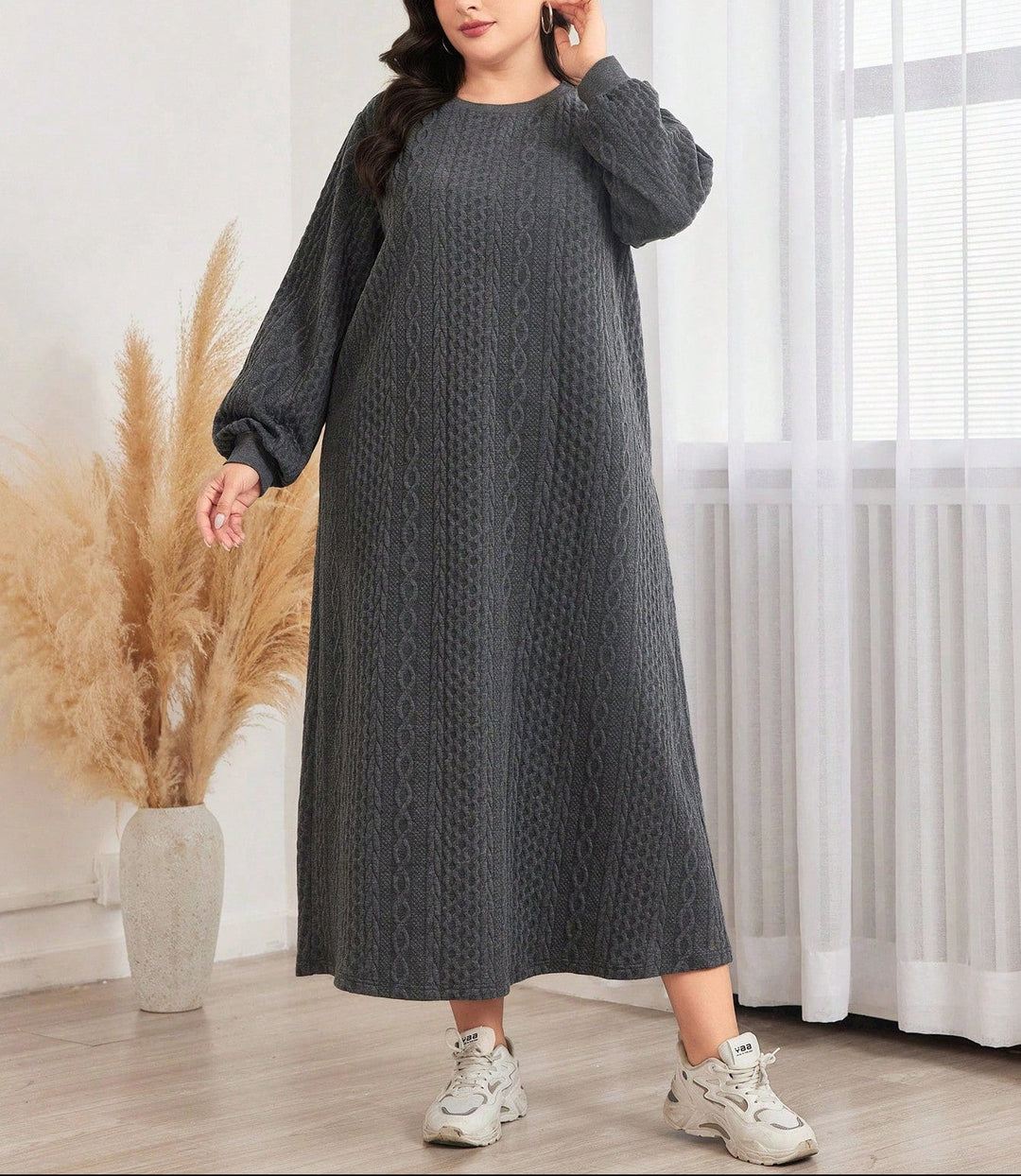 Shein Curve+ maxiruha, szürke