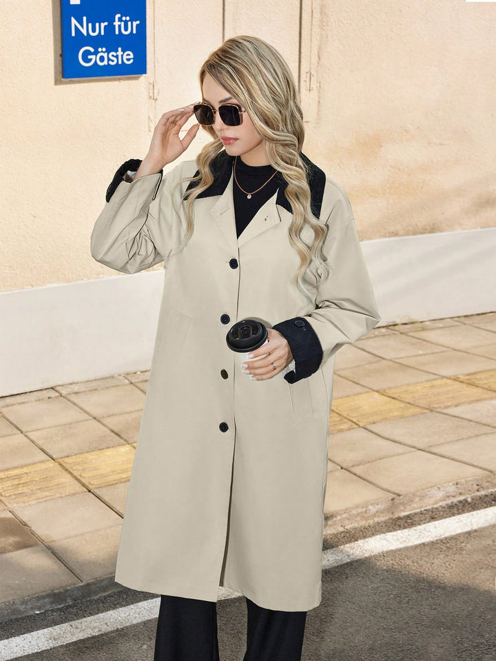 Trench SHEIN, mix culori