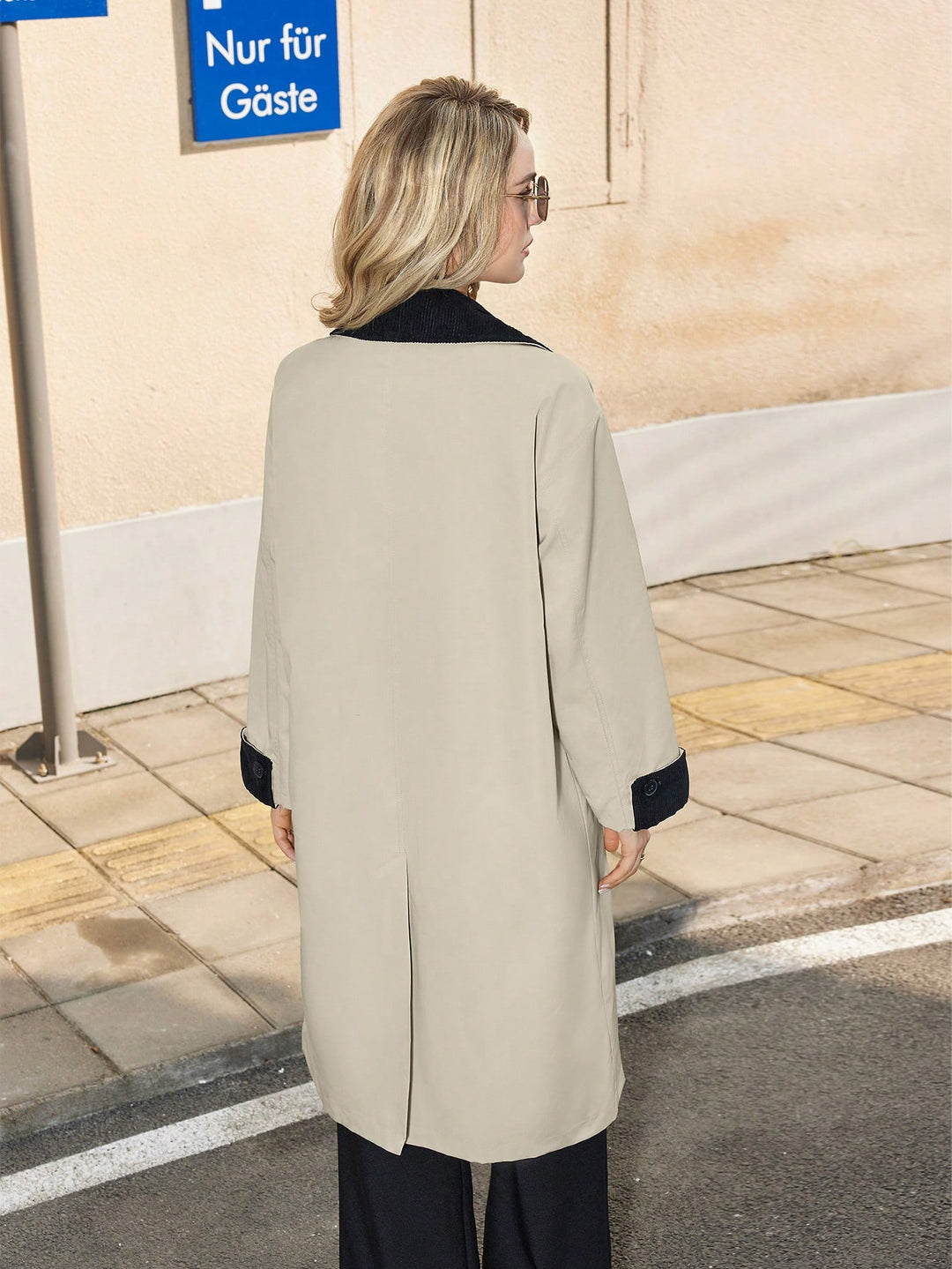 Trench SHEIN, mix culori
