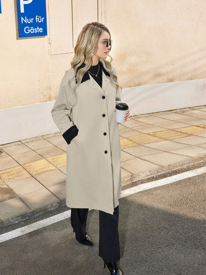 Trench SHEIN, mix culori