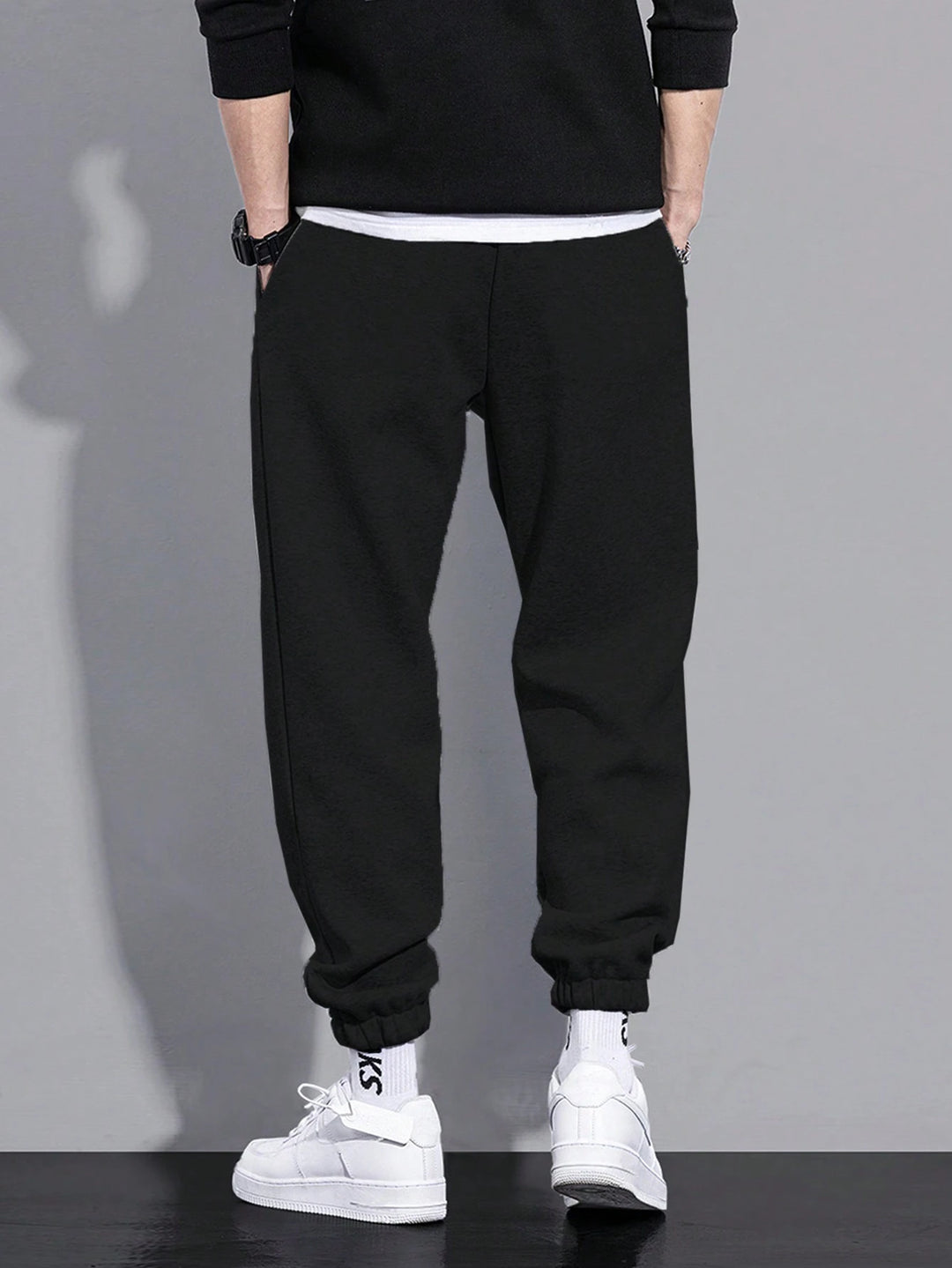 Pantaloni SHEIN, negru