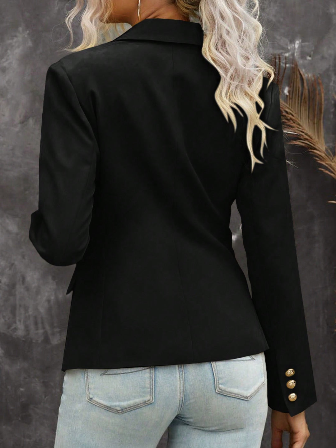 Sacou SHEIN, negru