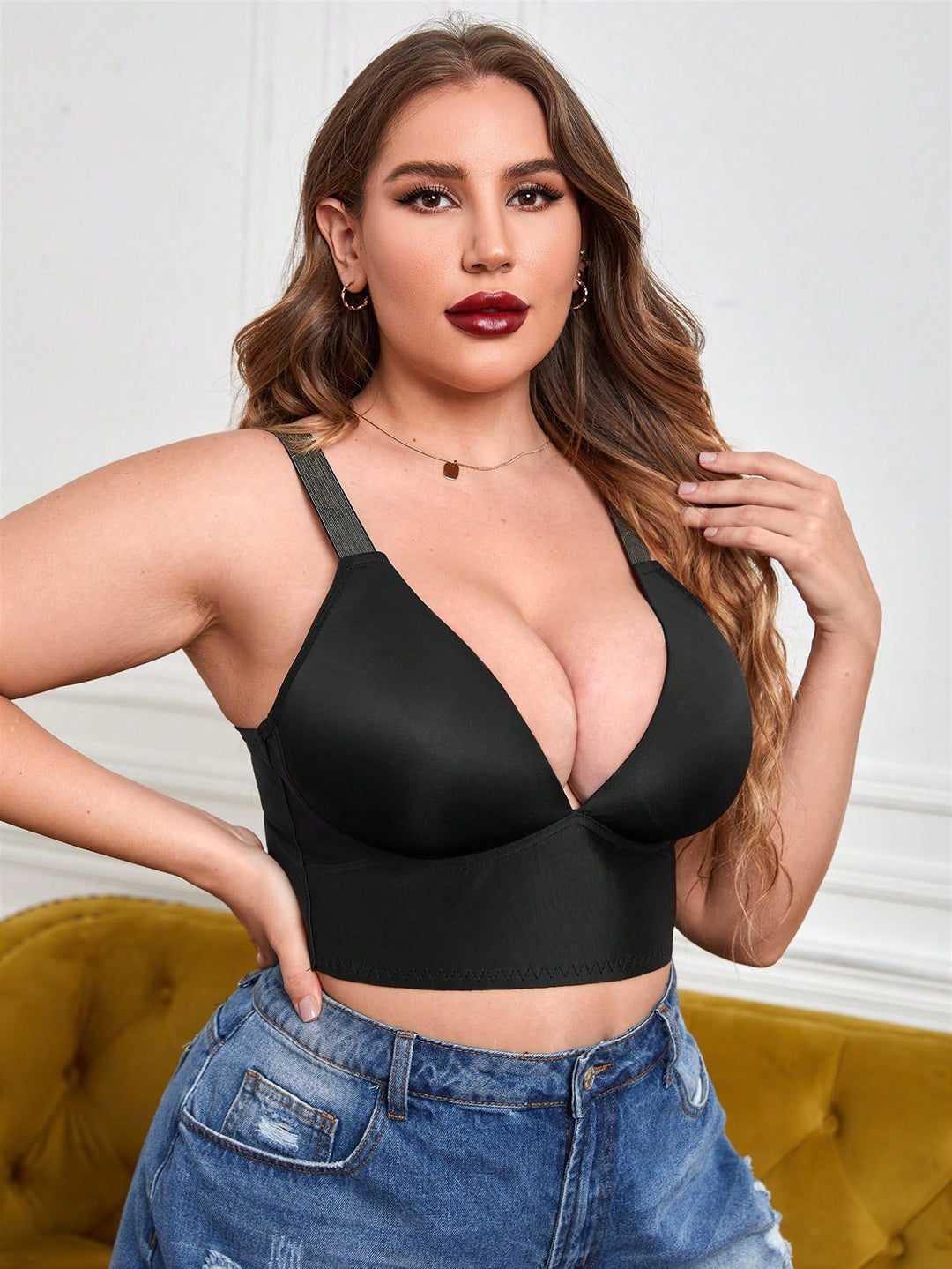 Sutien SHEIN, negru