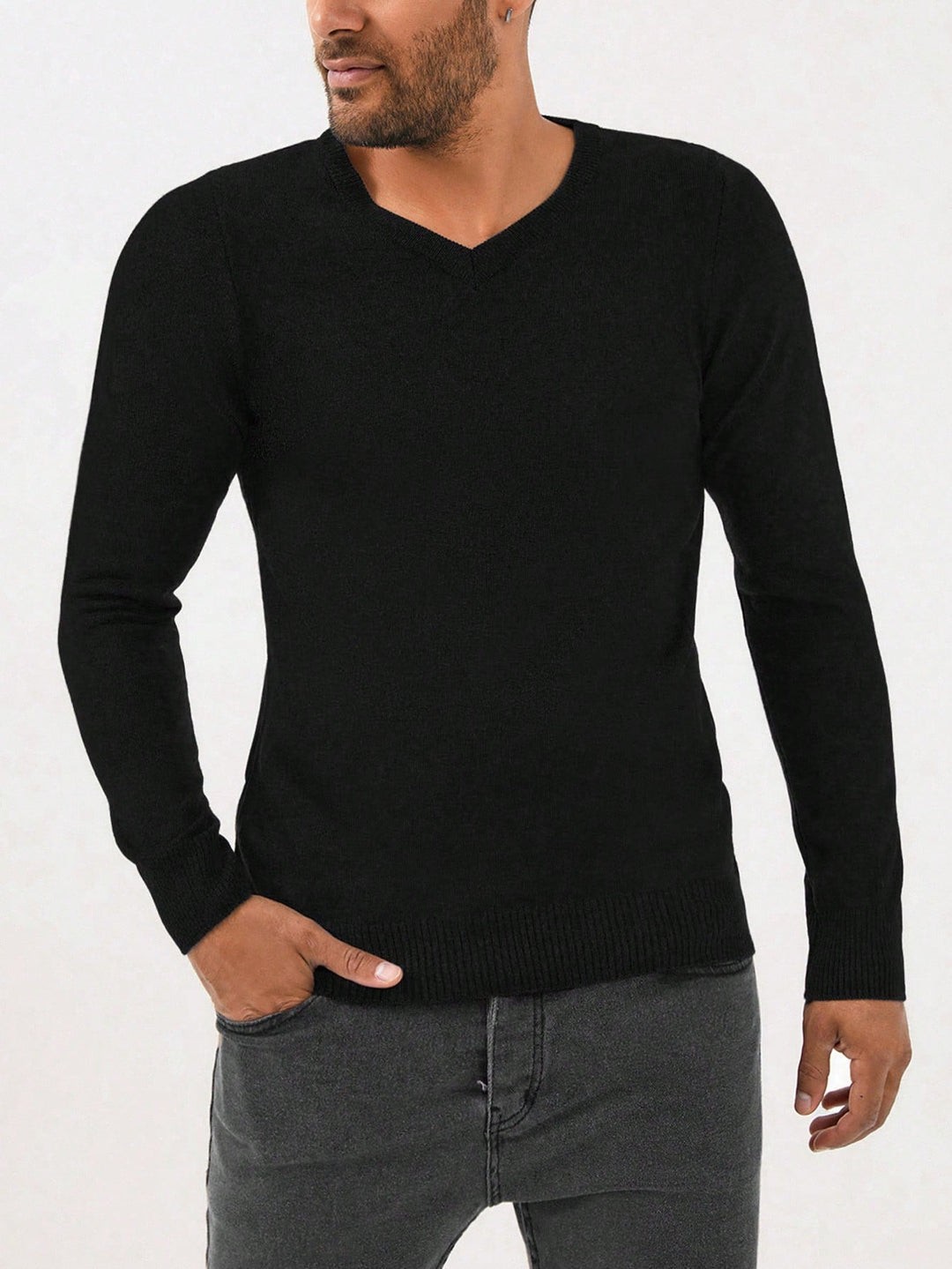 Pulover SHEIN, negru