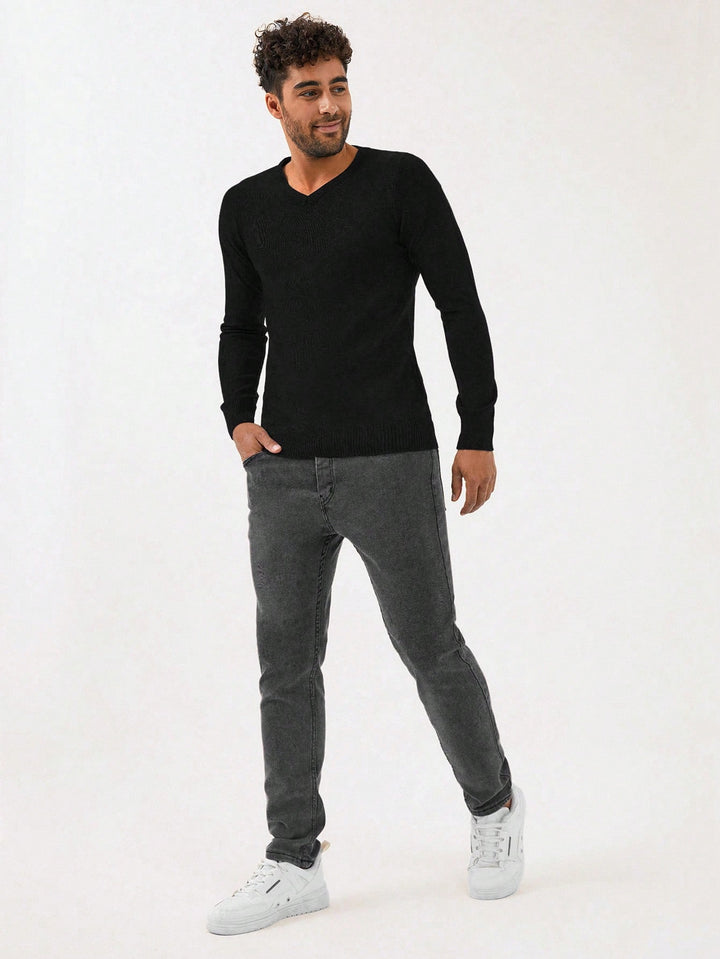 Pulover SHEIN, negru
