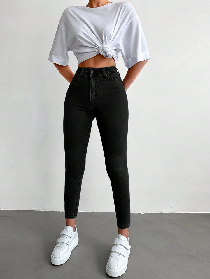 Jeans SHEIN, negru