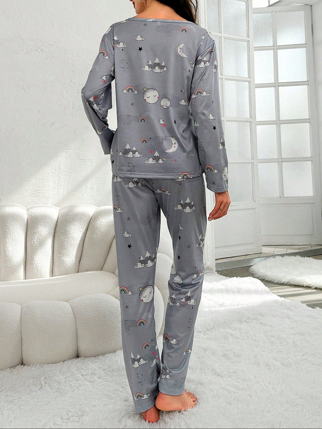 Compleu pijamale SHEIN, mix culori