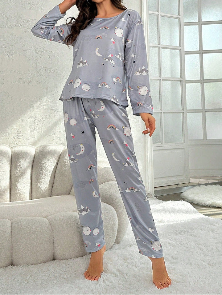 Compleu pijamale SHEIN, mix culori