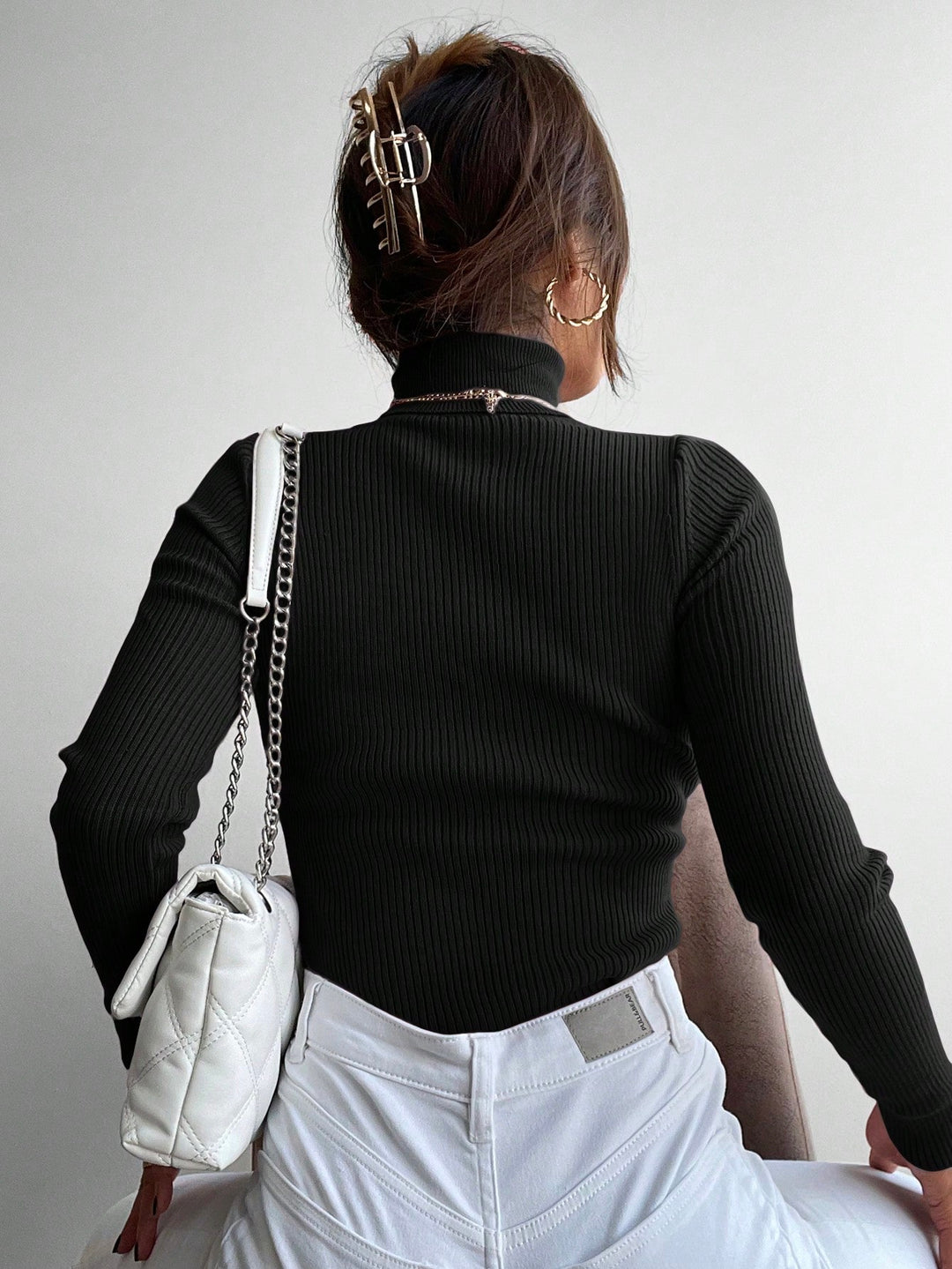 Pulover SHEIN, negru