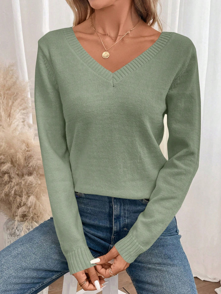 Pulover SHEIN, verde