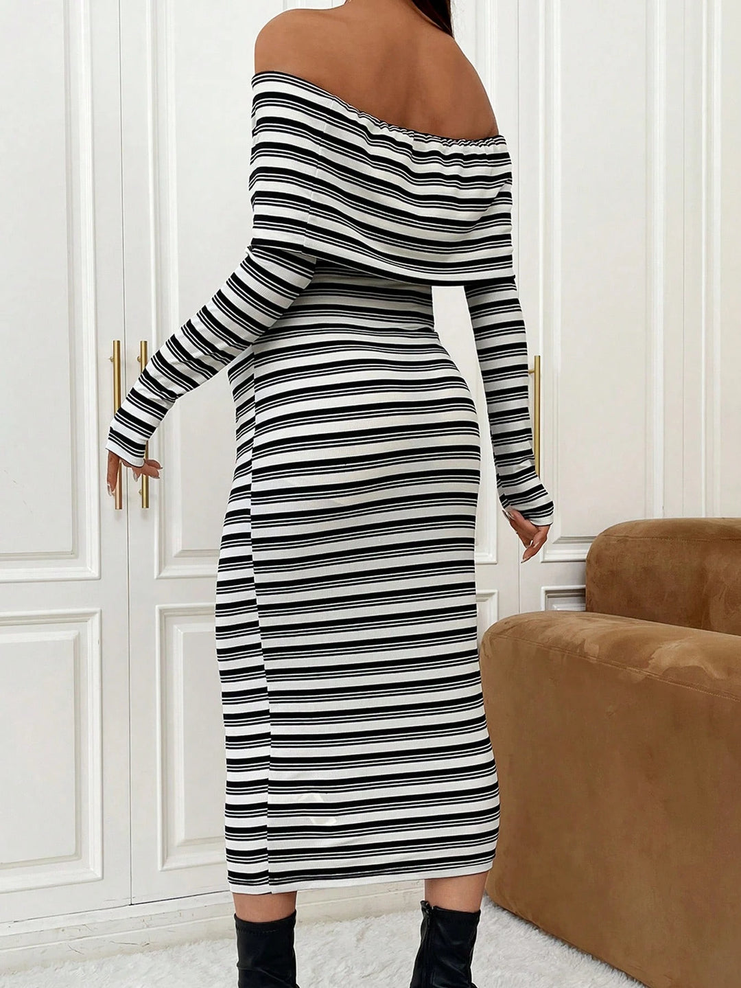 Rochie maxi SHEIN, mix culori