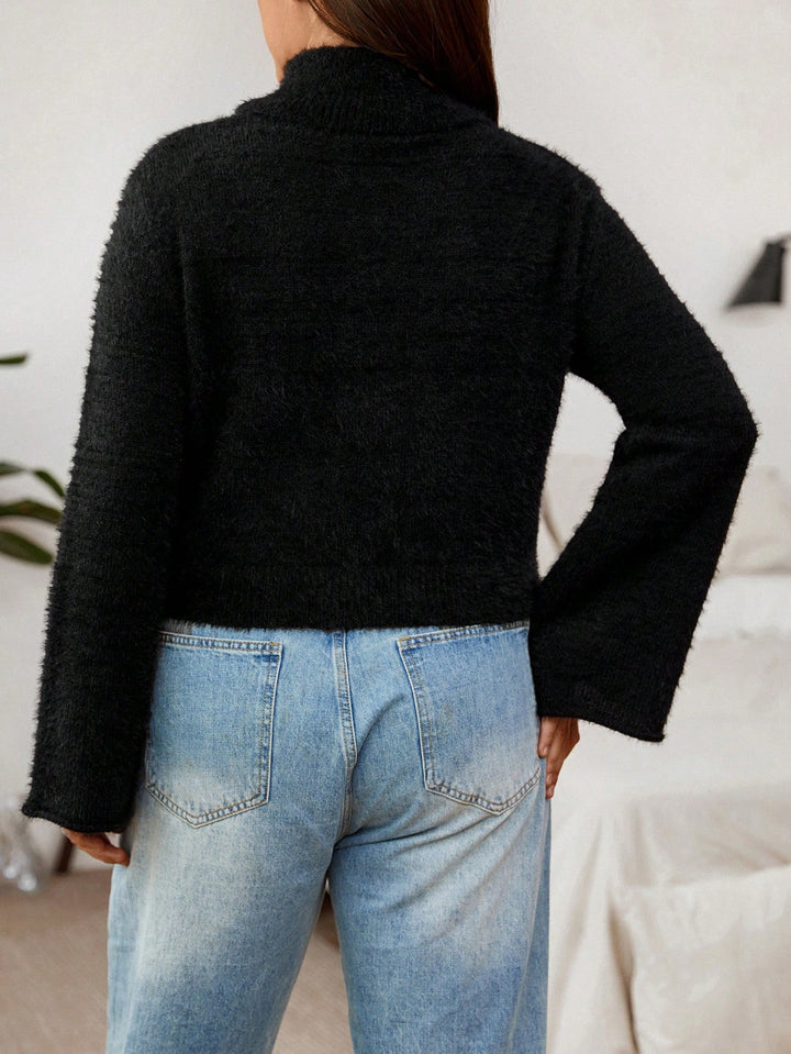 Pulover SHEIN, negru