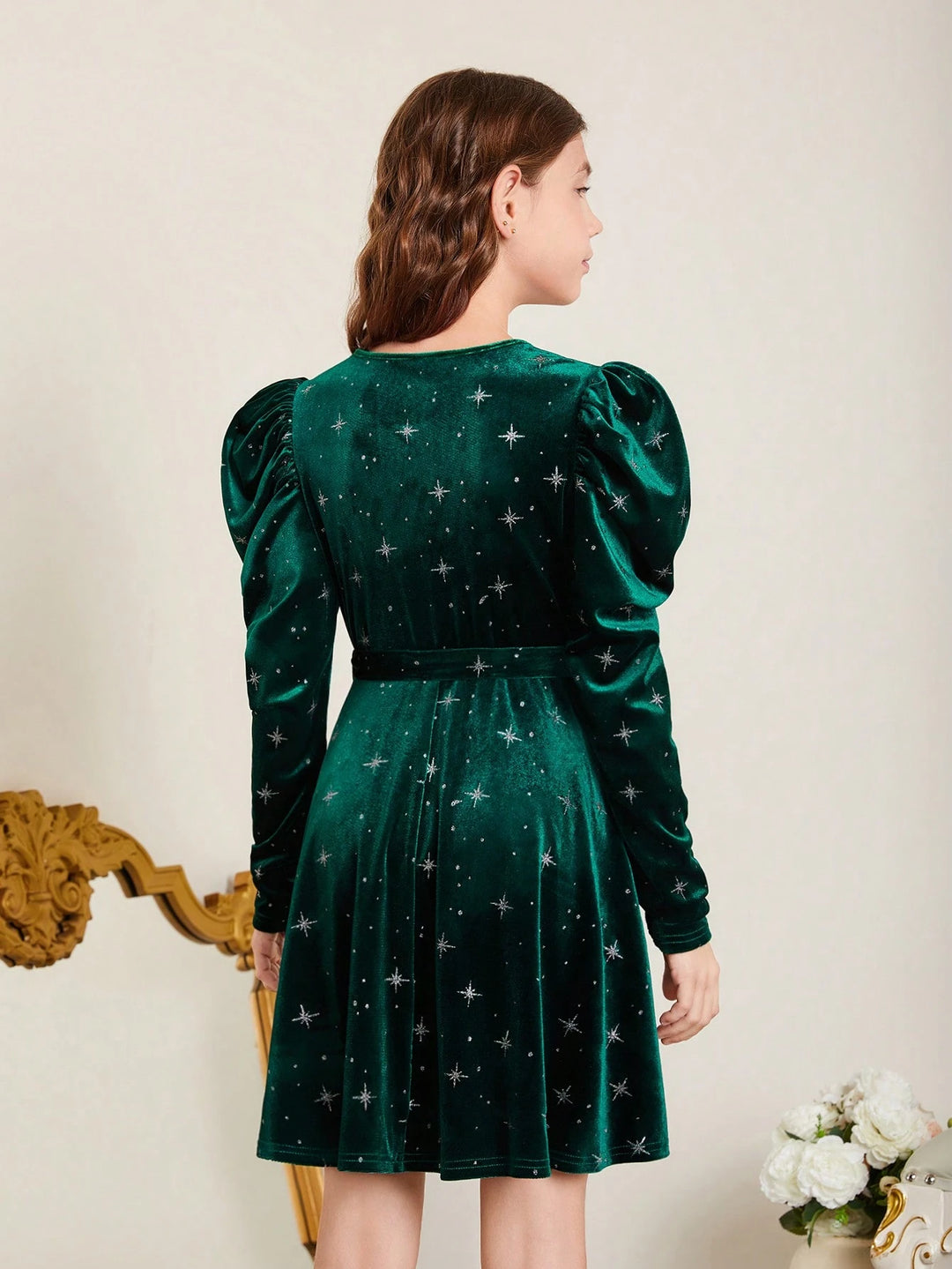Rochie Shein, verde