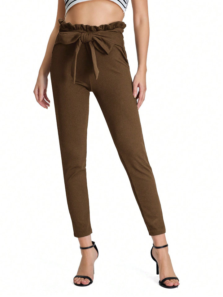 Pantaloni SHEIN, vișiniu