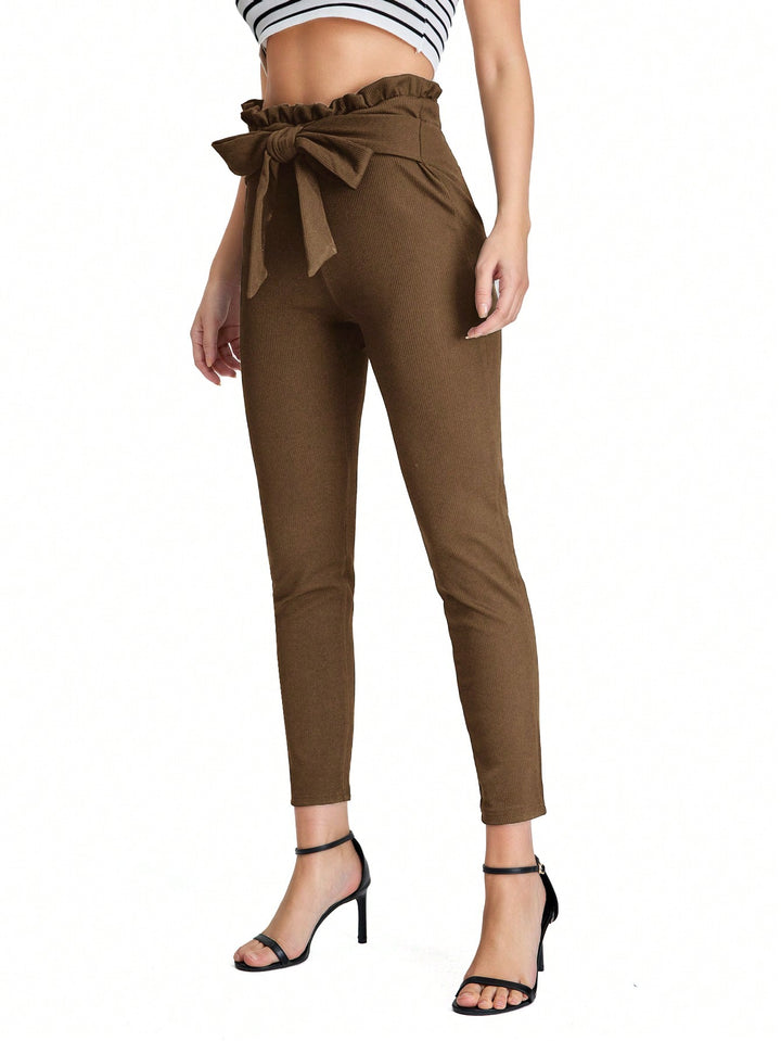 Pantaloni SHEIN, vișiniu
