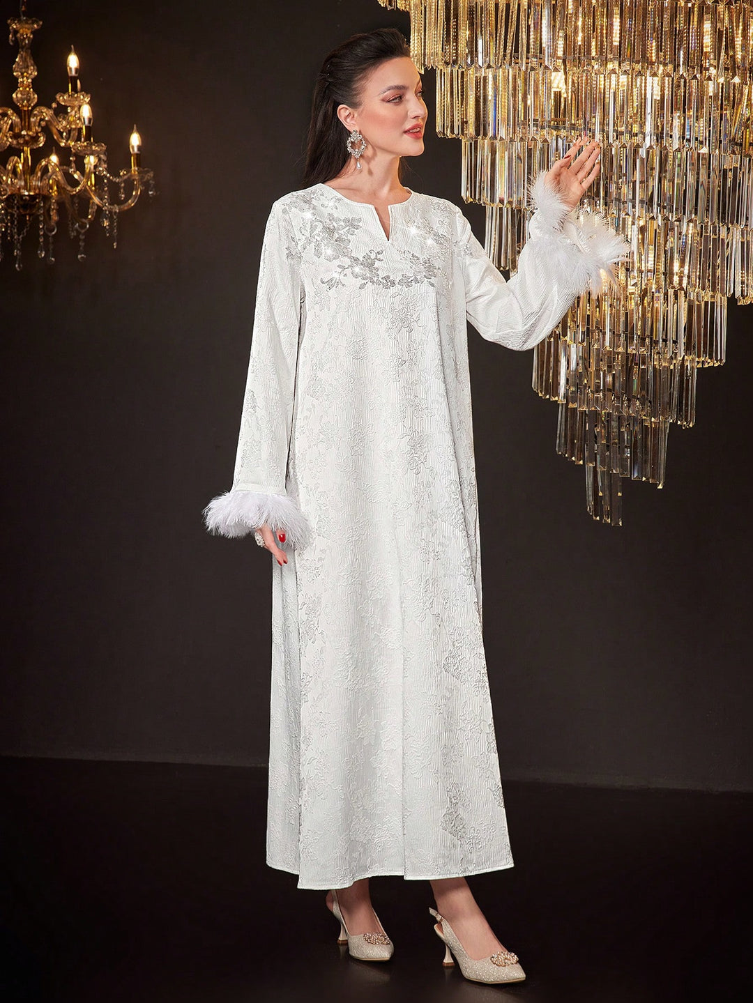Rochie SHEIN, alb