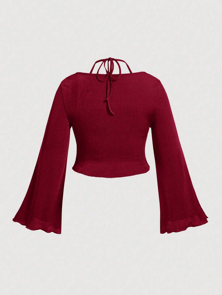 Tricou SHEIN, vișiniu