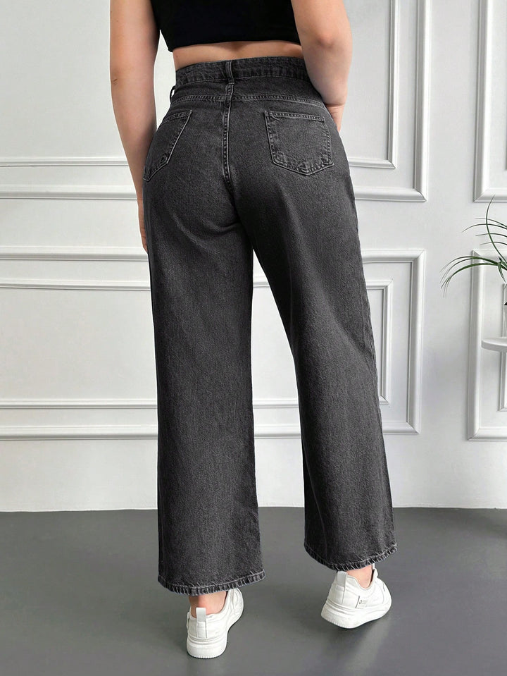 Jeans SHEIN, negru