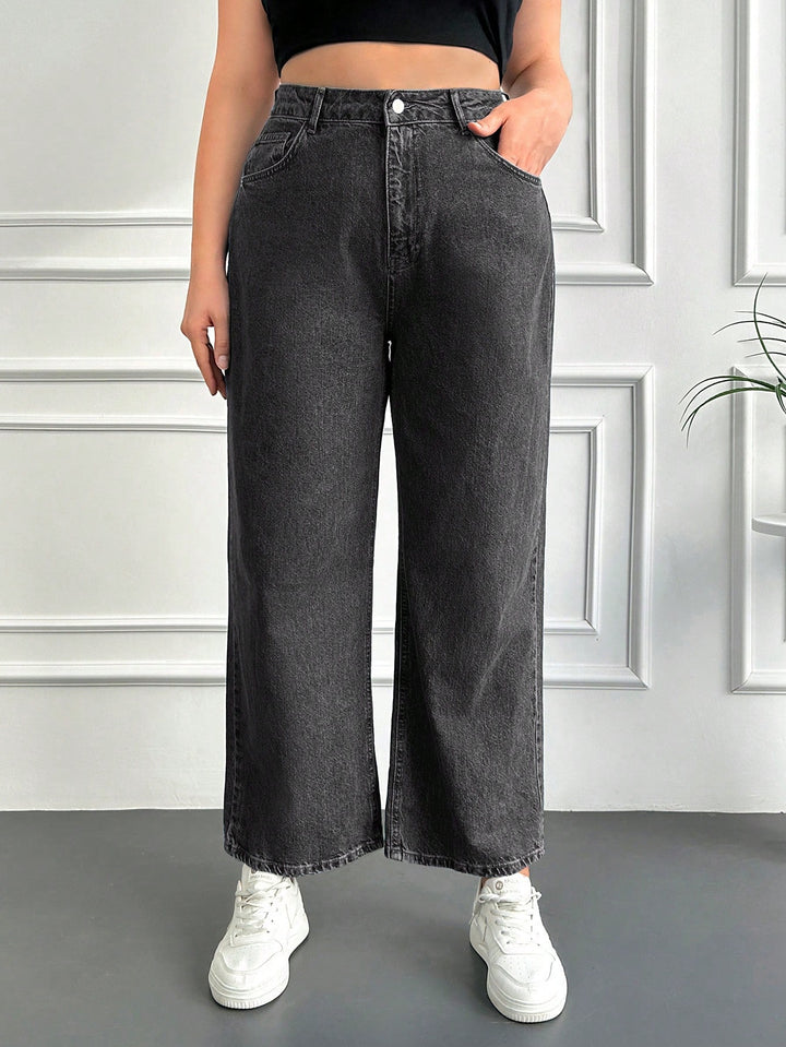 Jeans SHEIN, negru