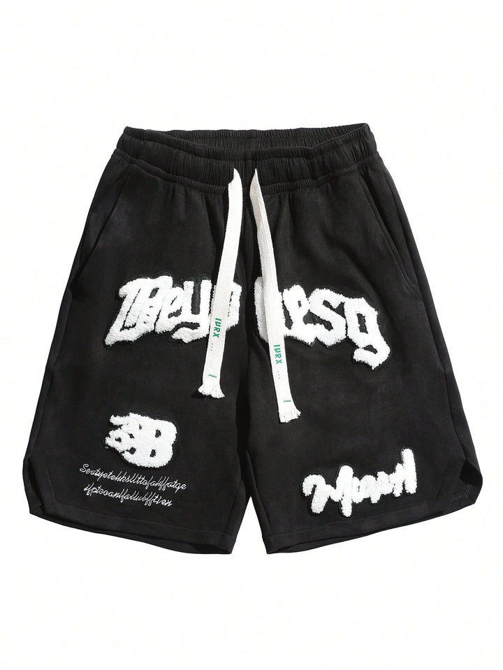 Pantaloni scurți SHEIN, negru