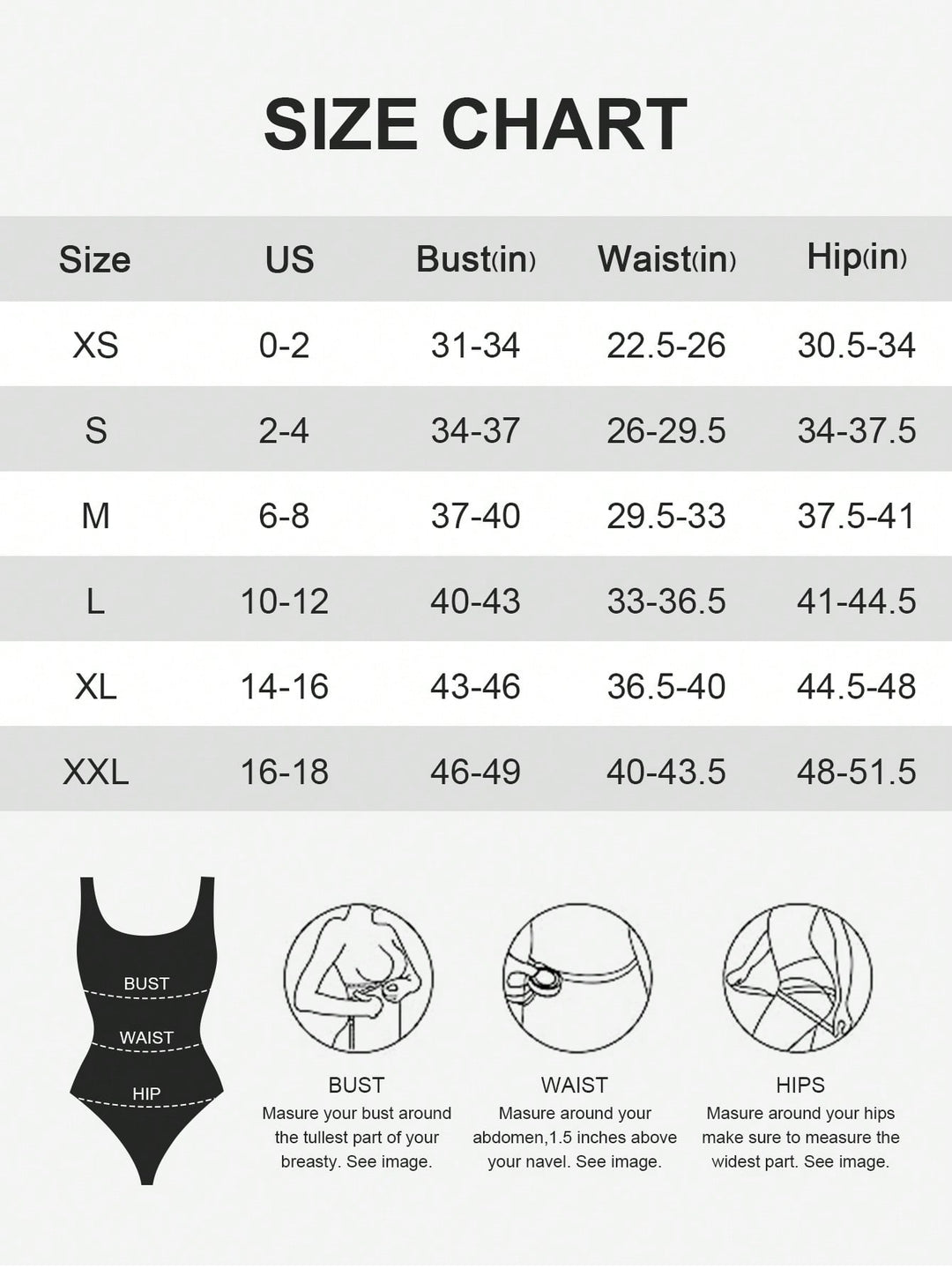 Body modelator SHEIN, negru