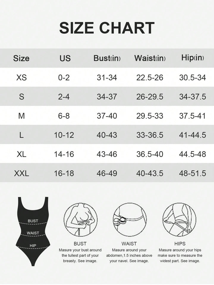 Body modelator SHEIN, negru