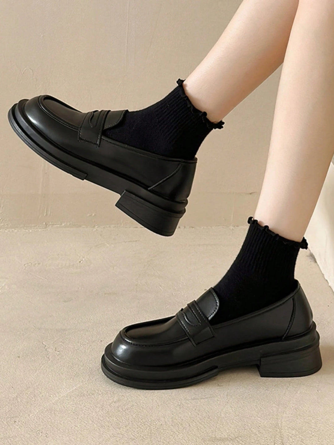 Pantofi SHEIN, negru