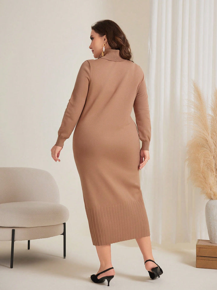 Rochie maxi SHEIN, maro