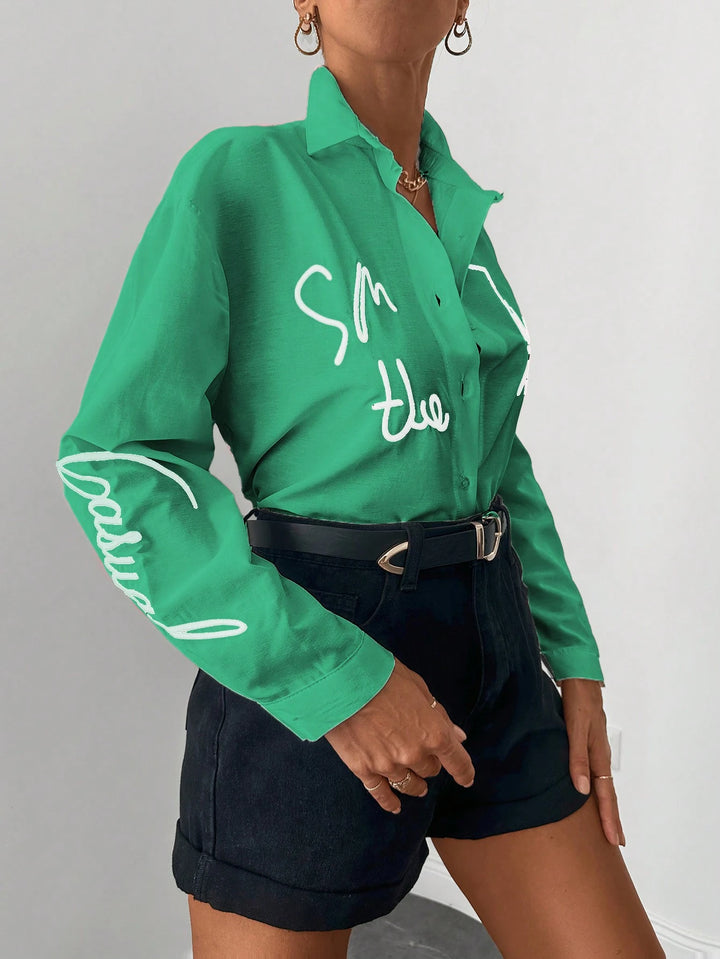 SHEIN ing, zöld