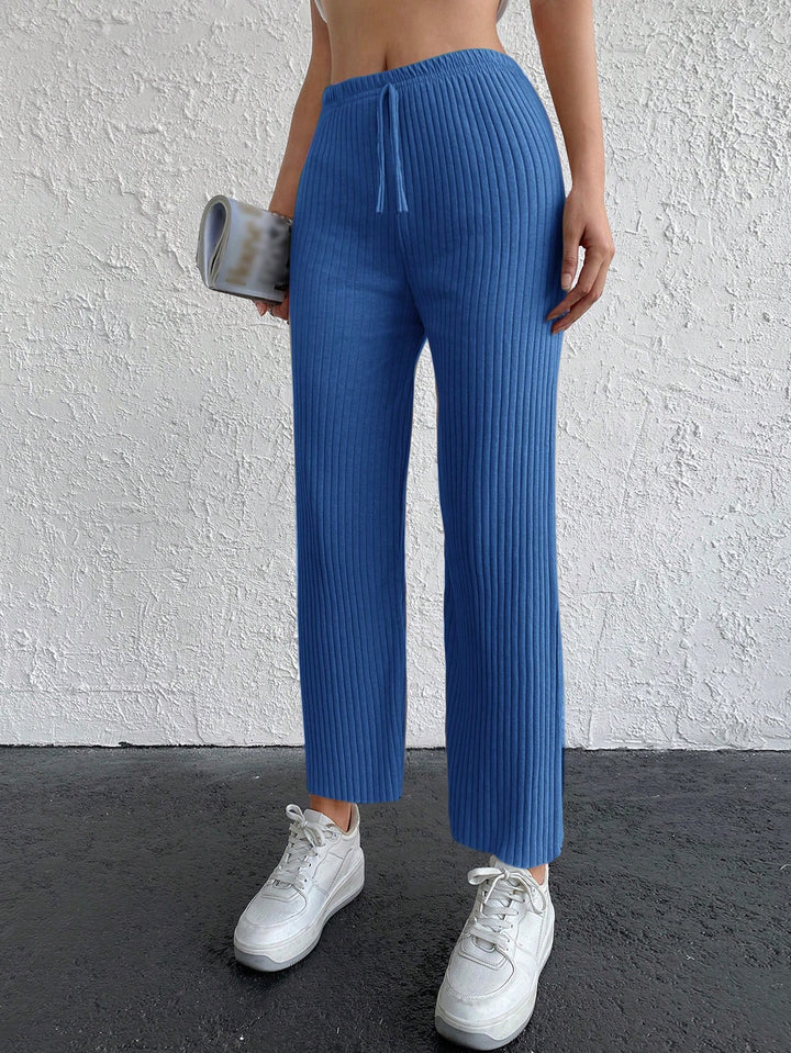 Pantaloni SHEIN, albastru