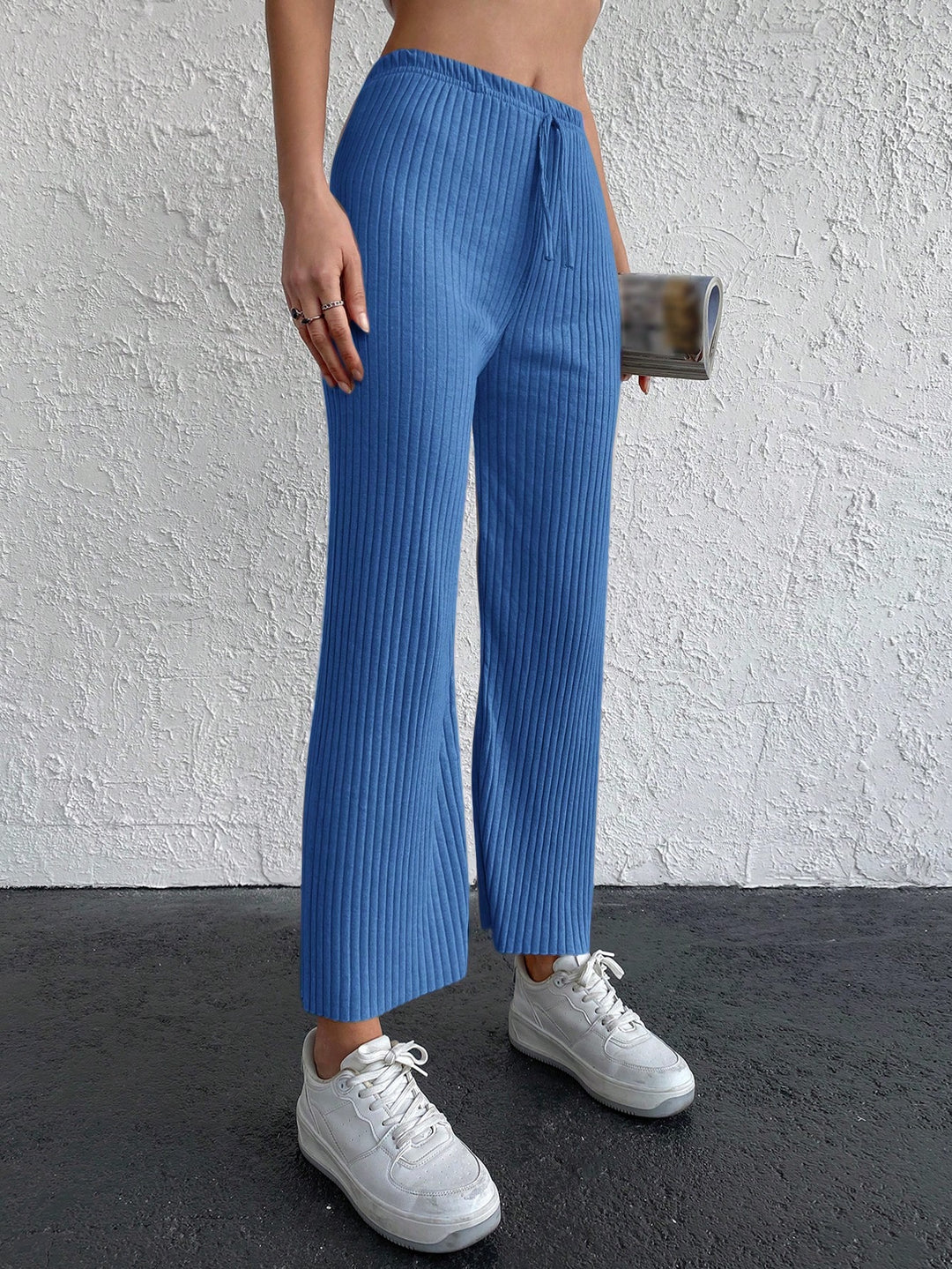 Pantaloni SHEIN, albastru