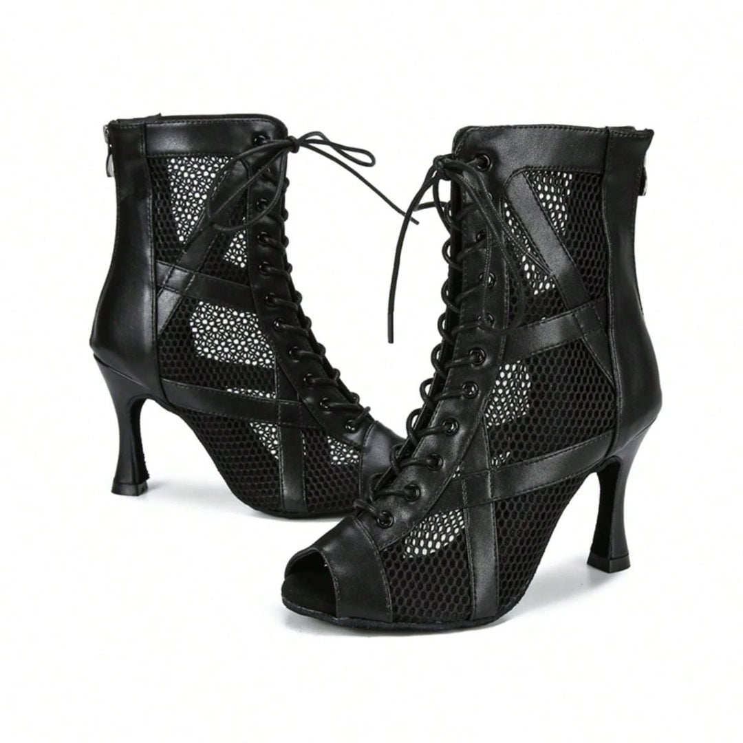 Botine de dans SHEIN, negru