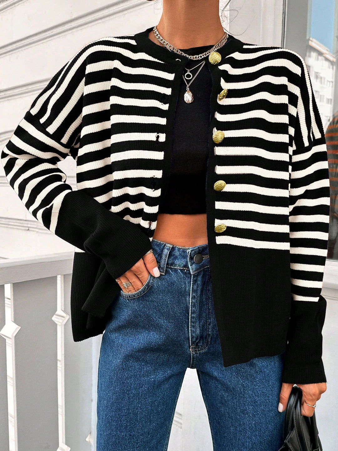 Cardigan SHEIN, mix culori